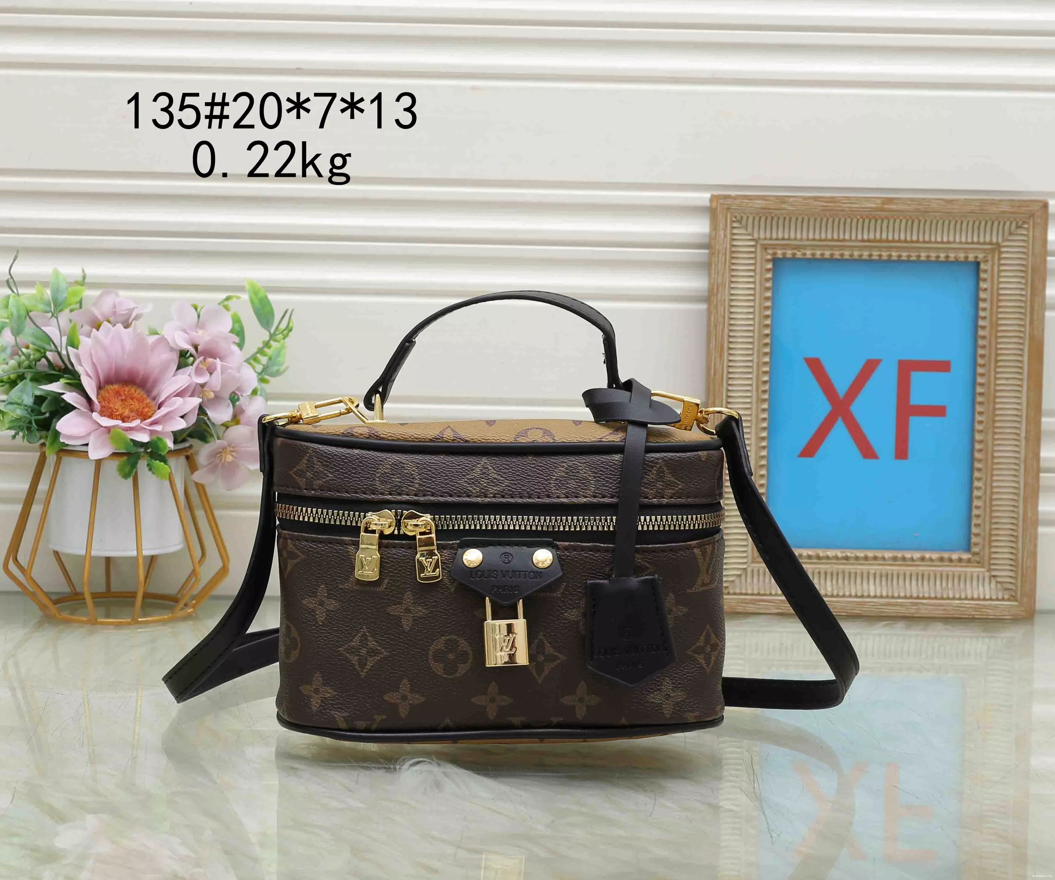 For Louis Bags Vuitton 1517 Women Practical Messenger 0323